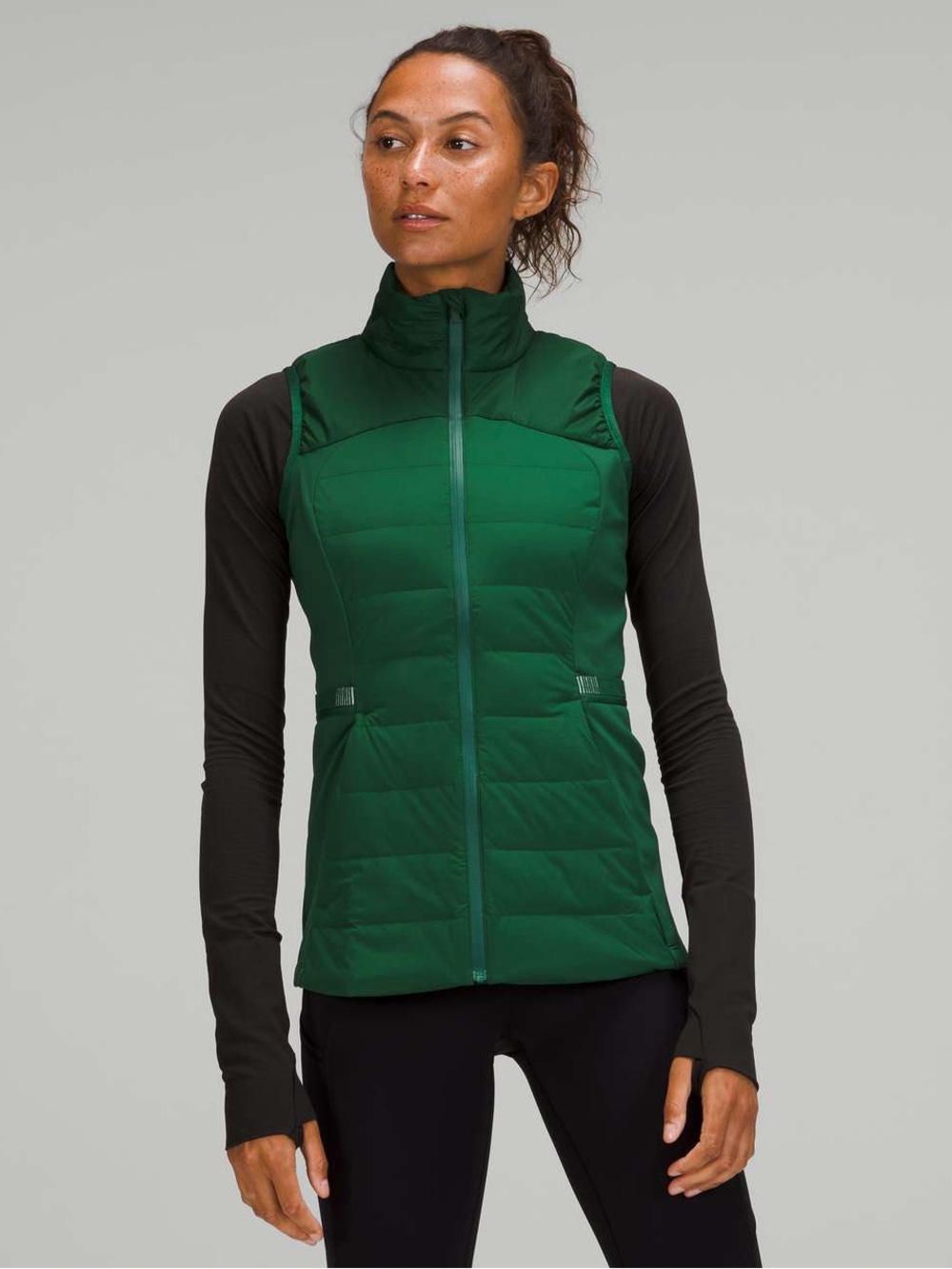 Lululemon Down For It Vest - Everglade Green 4